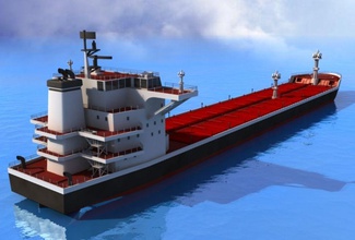 pétrolier bateau fret cargoliner commercial à l'est industrielle infinite3dfx marchand milieu de l'océan le pétrole port la mer expédition france camion-citerne transport navire des embarcations 3d print model - Mito3D