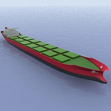 oil tanker ship boat cargo chemical commercial gas industrial large merchant model ocean petrol qlee sea shipping transport vessel watercraft 3d print model - Mito3D