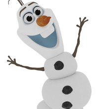 olaf- frozen character fantasy freeze model olaf rianmaicol winter 3d print model - Mito3D