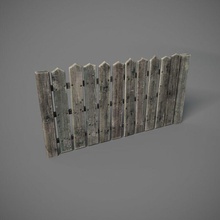 old fence architecture elements environments exterior furniture game garden kutejnikov lower lowpoly misc model object pbr poly ready real street structure time udk unity 3d print model - Mito3D