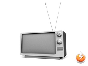 vecchia tv appliance boobtube l'elettronica istituto modello vecchio penrose televisione il tubo video vintage 3d print model - Mito3D