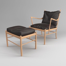 ole wanscher ow149 Sessel Stuhl eingerichtet Einrichtung Möbel lounge Modell modern tumasyan yerjanik 3d print model - Mito3D