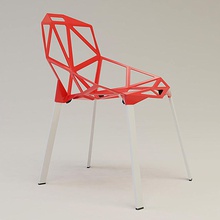 una sedia impilabile la il design arredamento mobili grcic italiano konstantin magis uno polysense accatastamento 3d print model - Mito3D