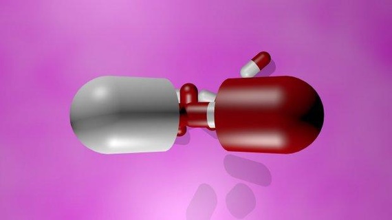 Aperto capsula capsule medicinali cibo 3d print model - Mito3D