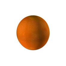 orange orange1 food printable lowpoly 3d print model - Mito3D
