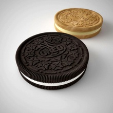 oreo afı k biscuit şeker kurabiye tatlı gıda çocuk süt model aperatif 3d print model - Mito3D