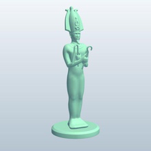 osiris v1 mythical creatures printable lowpoly 3d print model - Mito3D