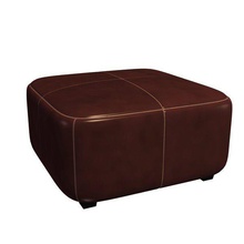 ottoman v1 tuscan leather furniture printable lowpoly 3d print model - Mito3D