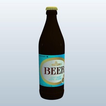 oz beer bottle v1 16 food printable lowpoly 3d print model - Mito3D