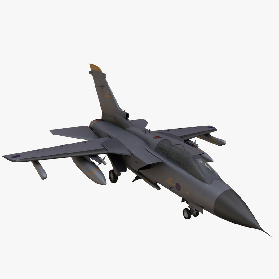 panavia tornado 3degestar aria aeromobili aereo attacco la bomba bomber britannico fighter volare forza gr4 italia jet lgb militare modello mrca piano raf royal sciopero regno unito 3D print model - Mito3D