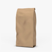 saco de papel v2 3d 3ddh o a caixa brown café recipiente cozido doypack alimentos cozinha modelo embalagem os pacotes adereços saquinho loja lanche supermercado doces chá moldagem 3d print model - Mito3D