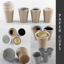 les tasses de papier arôme des boissons le petit-déjeuner café cappuccino la coupe boire esenyardim espresso luminaire mousse aliments l'ameublement verre chaud cuisine latte lait modèle mug 3d print model - Mito3D