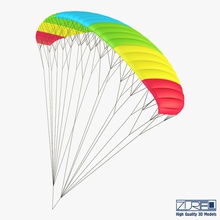 2'in v 2 uçak güvercin düşüyor exterme uçuş sinek atlama kit deniz model northrop paraşüt yamaç paraşütü parasailing pilot ringsail gökyüzü dalışı spor ventura zurel 3d print model - Mito3D