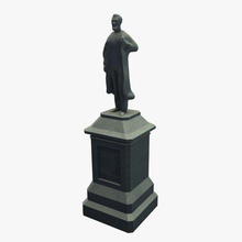 parkstatue park statue statues busts printable lowpoly 3d print model - Mito3D