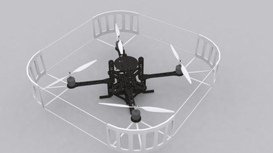 pelican drone haute résolution de l'air des avions en avion asctec copter l'hélicoptère haut jcarff vac micros modèle quad quadricoptère quadrotor à distance res le rotary rotor sans pilote véhicule 3d print model - Mito3D