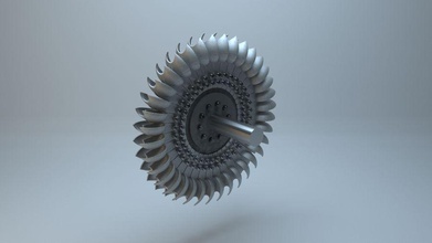 turbine pelton de la roue chrvoje françois hydro industrielle kaplan machine modèle l'usine puissance 3d print model - Mito3D
