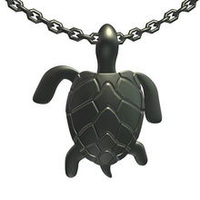 pendant v1 turtle apparel printable lowpoly 3d print model - Mito3D