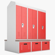personal storage lockers 03 accessory automatic box case clothes diesel v furnishings furniture guard gun locker machine model police room safety security shelving weapon 3d print model - Mito3D