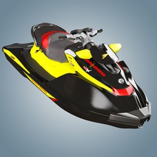 moto d'acqua sea-doo rxt260 260 aqua la barca bombardier doo gli uomini-macchina modello personali ricreative scooter mare per spedizione sport acqua 3d print model - Mito3D