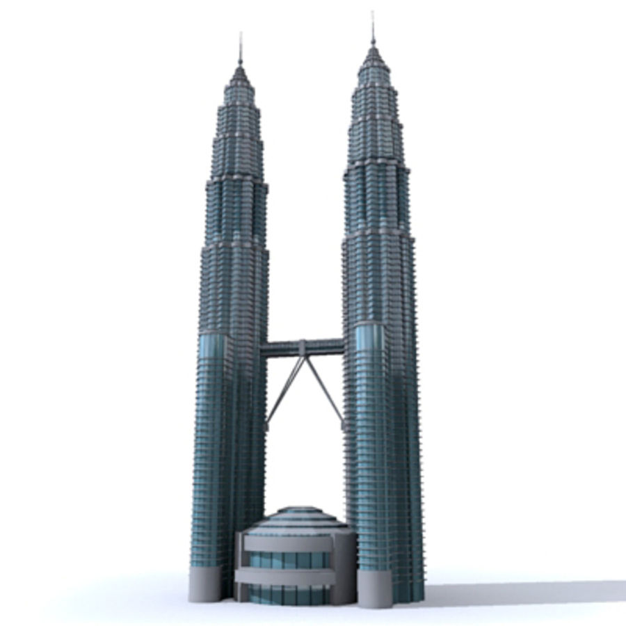 petronas towers architettura edificio città costruzione frap la malesia modello moderna palazzo pelli grattacielo struttura torre twin 3D print model - Mito3D