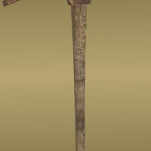 pick axe farm game industrial lower mine minecraft miner model mountain nestop normal plant poly ready rusted specular tool weapon west western 3d print model - Mito3D