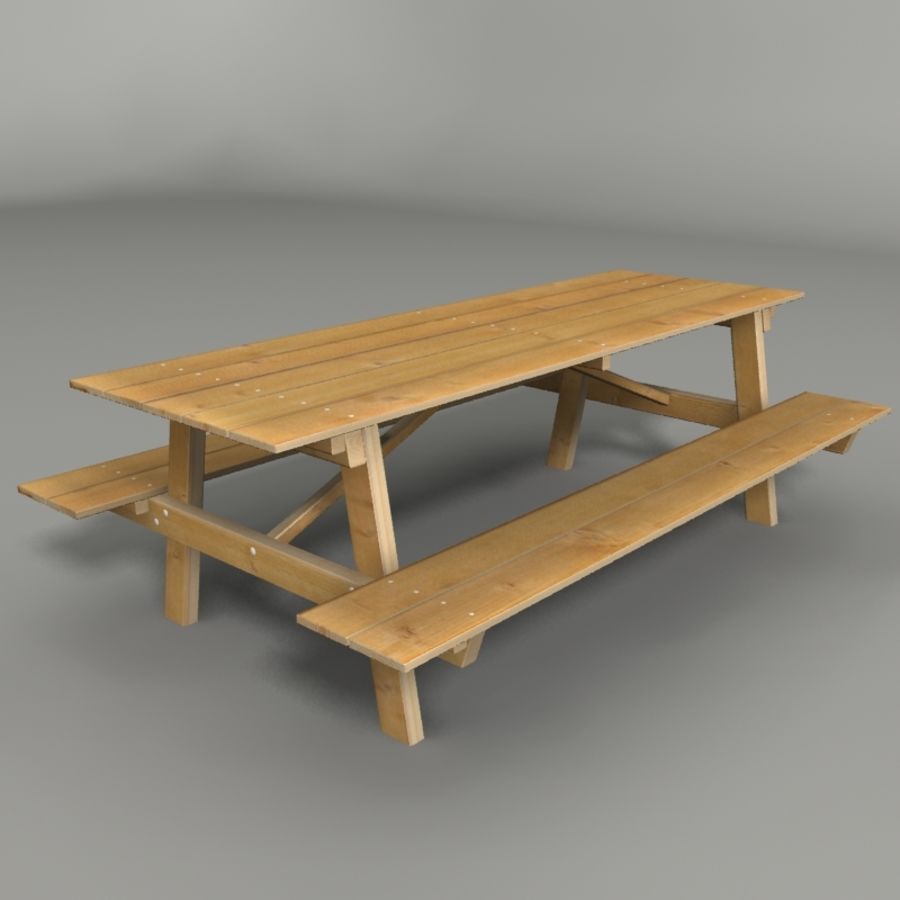 mesa de piquenique 3ds diversões arquitetura bancada elementos exterior fbx alimentos mobiliário móveis jardim guntarslv a casa max modelo obj ao ar livre parque estacionamento público tabela madeira quintal 3D print model - Mito3D