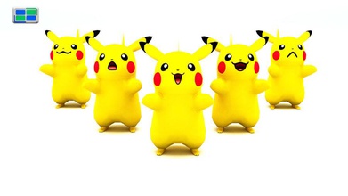 pikachu 3d extranjero carácter vaya hakim mz modelo picatchu pokimon 3d print model - Mito3D