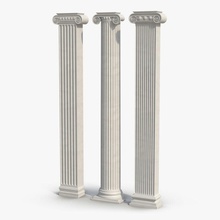pilastras iónica greco conjunto romano 3d molier antiguo de antigüedades la arquitectura capital clásico colección columna decorativos elementos griego historia internacional iónico modelo orden pilastra pilar retro vintage 3d print model - Mito3D