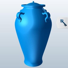 pithos v1 los contenedores imprimible lowpoly 3d print model - Mito3D