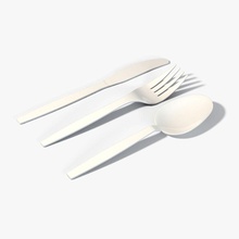 plastic cutlery breakfast browntimmy cutting dinner disposable eat flatware food fork furnishings home kitchen knife lunch meal model party picnic spoon table tableware utensil vray 3d print model - Mito3D