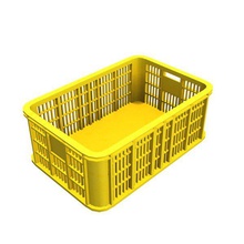 plastic fruit crate v1 containers printable lowpoly 3d print model - Mito3D