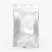saquinho de plástico 3d 3ddh o saco a caixa mastigar recipiente rápido folha alumínio alimentos gum cozinha bloqueio modelo embalagem os pacotes packshot pudim loja lanche sopa wrapper zíper 3d print model - Mito3D