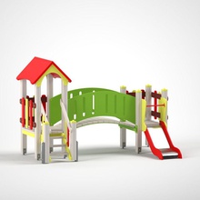 giochi per bambini aeromobili aereo alex bambino attrezzature terra palestra kid kirshta scala a pioli modello all'aperto parcheggio piano giocare sport swing giocattolo i tunnel 3d print model - Mito3D