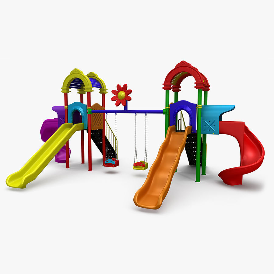 playground 1 3d architecture big child collection elements equipment ground gym kid ladder max model outdoor parking playing set sport steel studiomf swing toy tunnels 3D print model - Mito3D