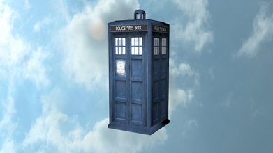police phone booth tardis vehicles 3d print model - Mito3D