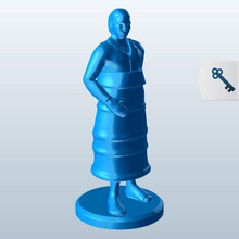 polynésien homme v1 l'homme personnes imprimable lowpoly 3d print model - Mito3D