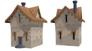 pony starlight house casa architettura 3d print model - Mito3D