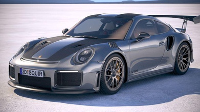 porsche 911 gt2rs 2018 2017 2019 2020 991 2 car coupe fast germany gt2 gt3rs interior model race rare rs sport squir supercar vehicle 3d print model - Mito3D
