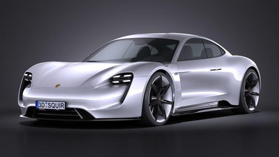 porsche mission e concept 2015 vray 2016 2017 2018 2019 2020 car ecologic electric expensive fast germany hybrid luxury model prototype rare scifi sport squir taycan vehicle 3d print model - Mito3D