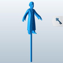 priest v1 people printable lowpoly 3d print model - Mito3D
