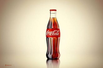 profesyonel sahne coca-cola şişesi coca cola şişe ambalaj gıda 3d print model - Mito3D