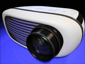 projector 3dagent electronics hd hdtv plasama screen tv vcr 3d print model - Mito3D