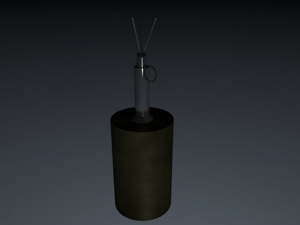 prom-1 anti personnel de la mine explosifs armes 3D print model - Mito3D