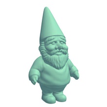 pudgygnome v1 pudgy gnome mythical creatures printable lowpoly 3d print model - Mito3D