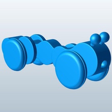 pullalong caterpillar v1 toys printable lowpoly 3d print model - Mito3D