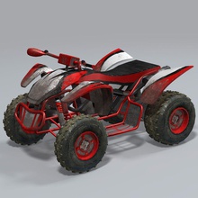 quad atv atv bike coswiz game model moto offroad quad race racer rally realistic realtime vehicle