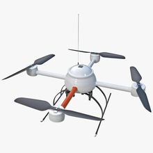 mini quadricoptère drone 2 3d molier des avions en avion chopper l'hélicoptère militaires de modèle multicopter quadrotor reconnaissance recherche rotocraft espion la surveillance sans pilote véhicule vray 3d print model - Mito3D