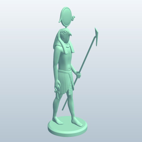 ra v1 mythical creatures printable lowpoly 3D print model - Mito3D