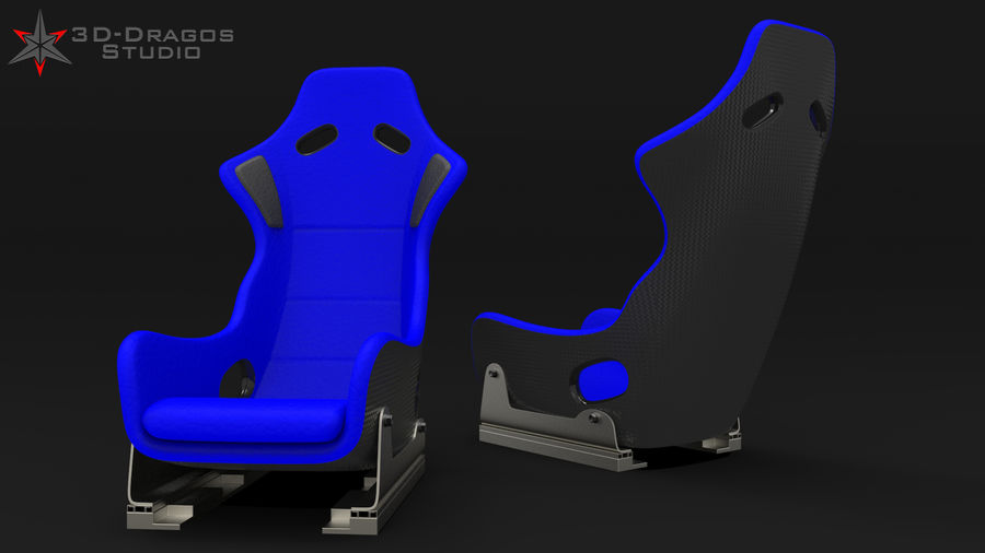 carro de corrida do assento cockpit modelo o motor partes patrudragos a recaro esporte tuning tunning veículo 3D print model - Mito3D