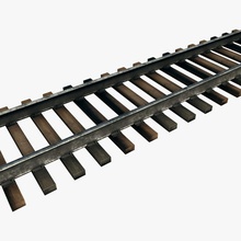 vías de ferrocarril - modular la arquitectura canadá cg elementos juego hami paisaje inferior modelo naturaleza ontario tren listo las ondas acero pistas tránsito transporte 3d print model - Mito3D